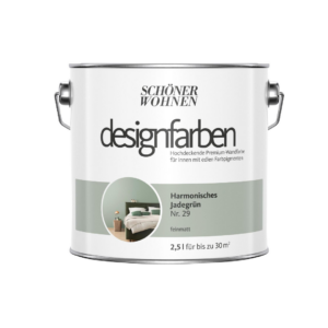 SCHÖNER WOHNEN FARBE Farbe »Designfarben«, Harmonisches Jadegrün Nr. 29