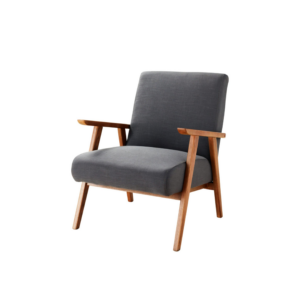 HERMANN Vintage-Sessel anthrazitgrau