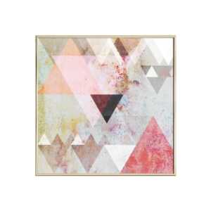Graphic 3 -Bild mit Kunststoffrahmen 70x70 cm