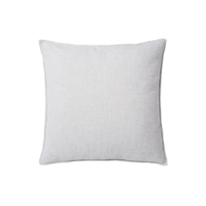 CHENILLE Kissen, perlgrau 60x60