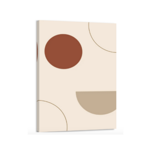 Radius -Leinwandbild 60x90 cm