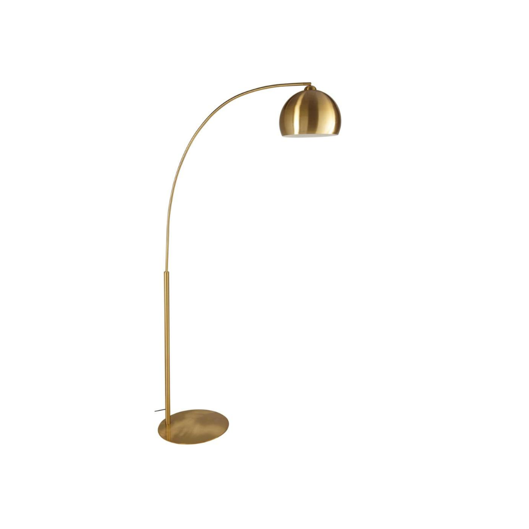 Gold Sphere Stehlampe aus goldfarbenem Metall H.206cm