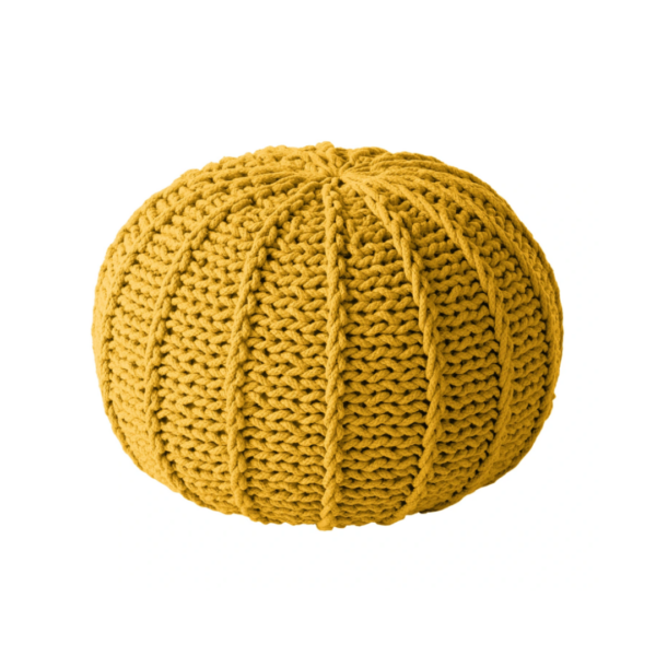Pouf Rosita Senfgelb