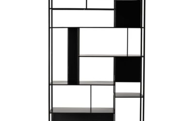 SIMPLY Metallregal, schwarz